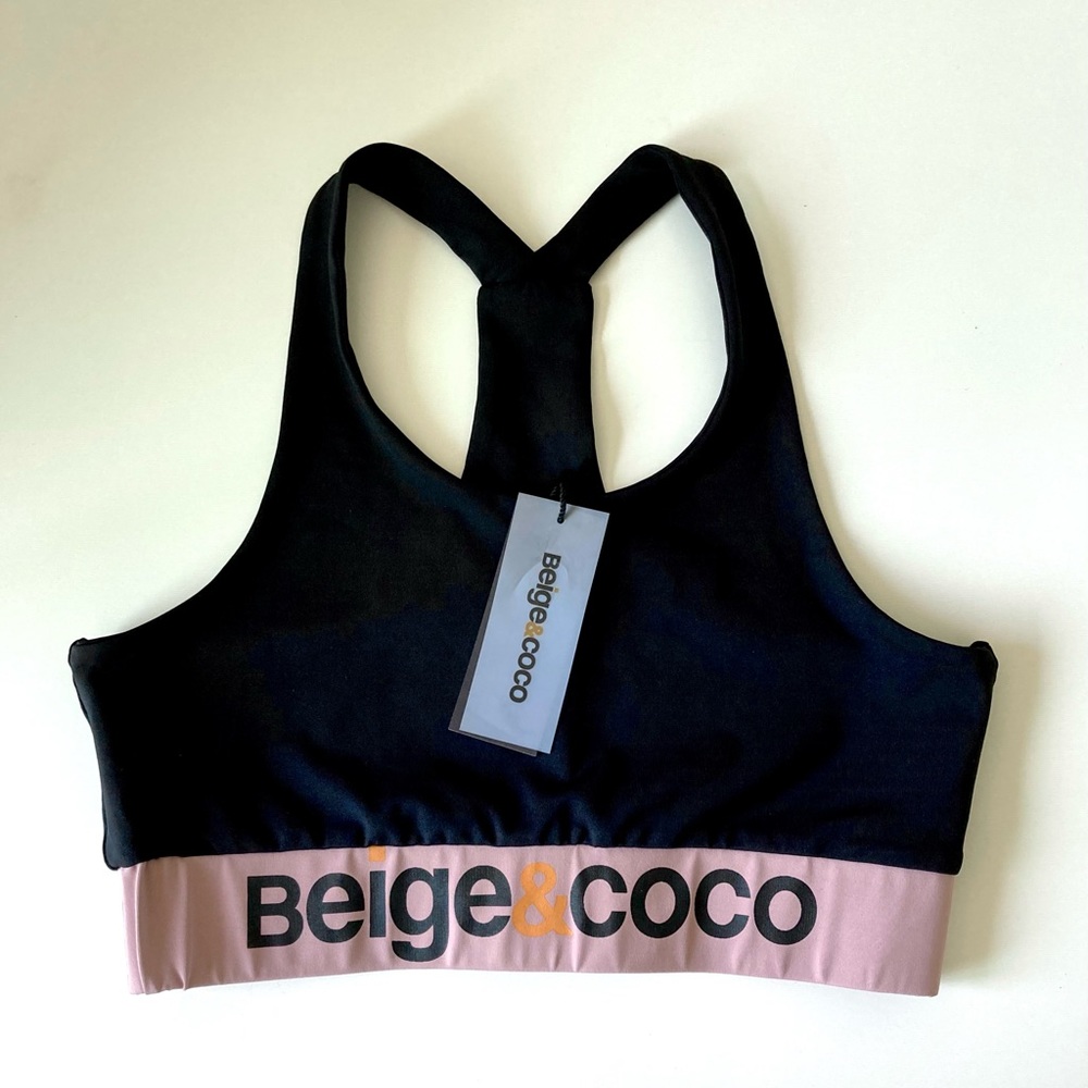Beige & Coco by Draya Michele Athletic Sports Bra